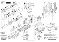 Bosch 3 611 B65 160 GBH 8-45 D Rotary Hammer GBH8-45D Spare Parts